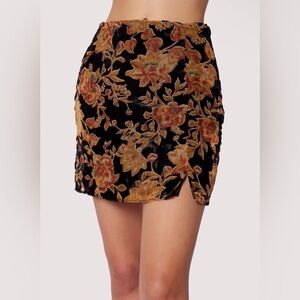 Lost + Wander Cabin Hideaway Mini Skirt NWT